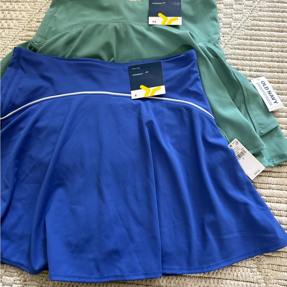 Old Navy High-waisted PowerSoft Skorts NWT